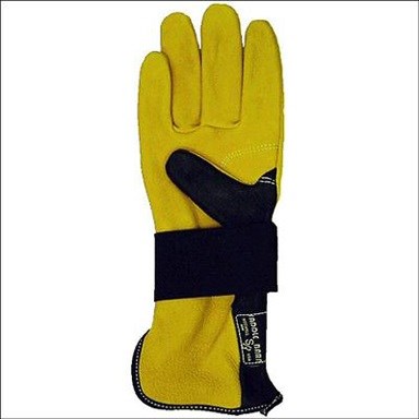 Saddlebarn Bullriding Glove Left Hand Gold