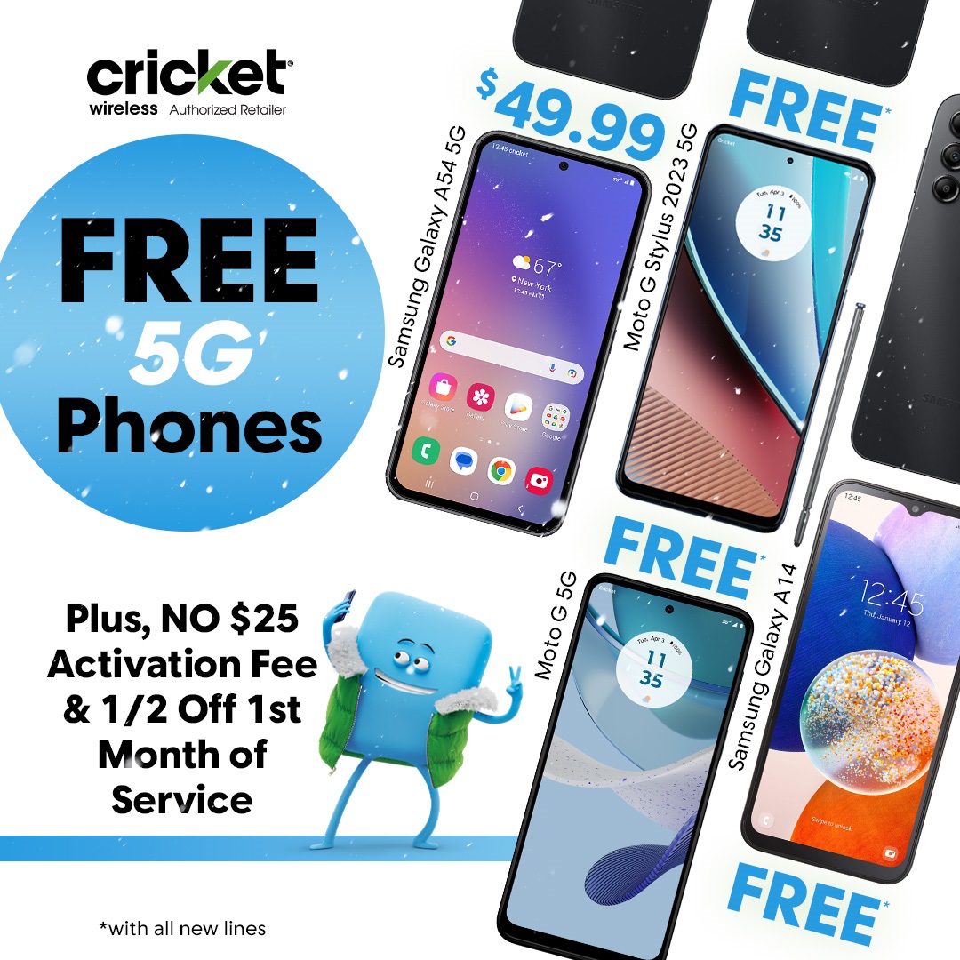 cricket phone deals