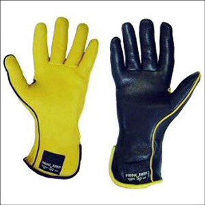 Saddlebarn Superpro Glove Left Hand Gold