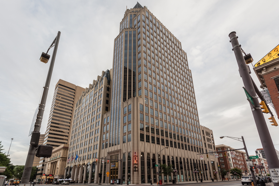 Fifth Third Center will be home a 14,000 square foot Serendipity Labs Coworking owned and operated by Renascent Hospitality. On the corner of Main and Main, the workplace will open the summer of 2017. (Photo: Rick Buchanan Photography, Columbus, OH)