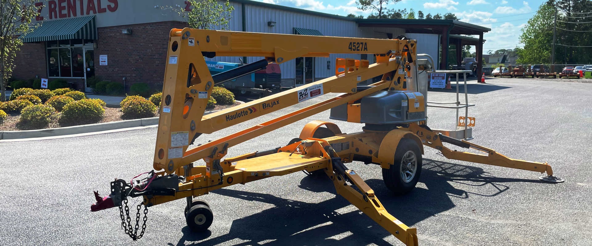 Pre-Owned Boom Lift Equipment Rentals in Wilmington, NC and Charleston, SC