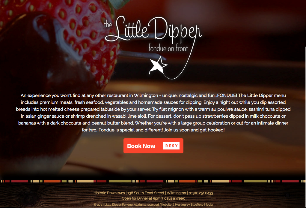 Little Dipper Fondue