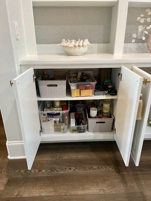 Decluttered Home Cabinet Storage Solutions