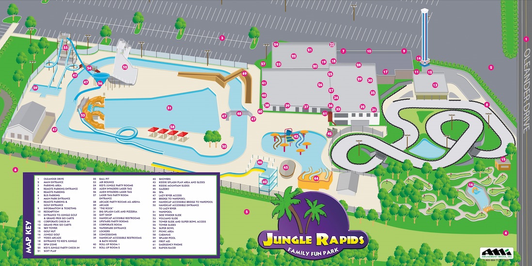 Jungle Rapids Map