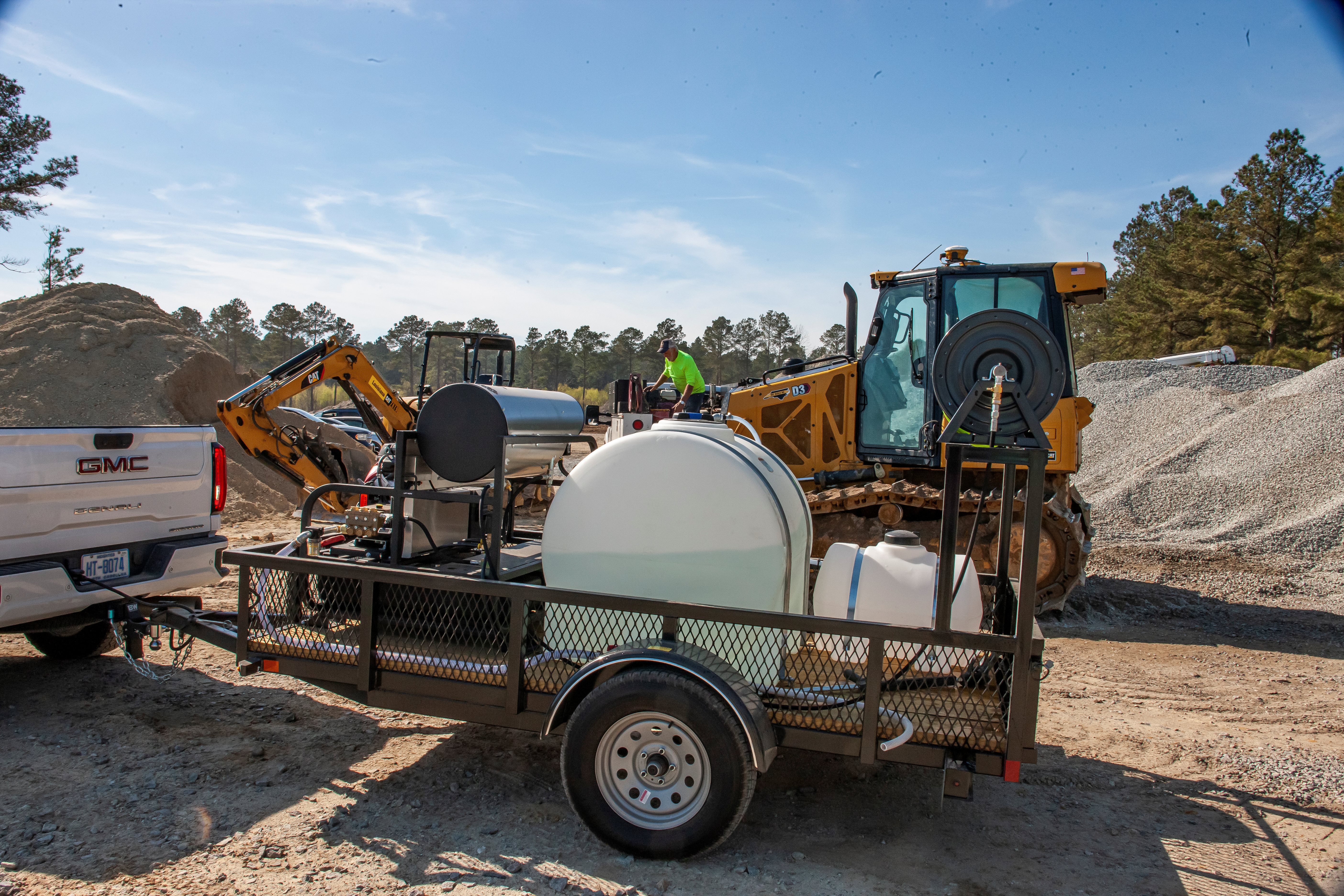 The Mud Puppy - Mud Dog Preasure Washing Trailer