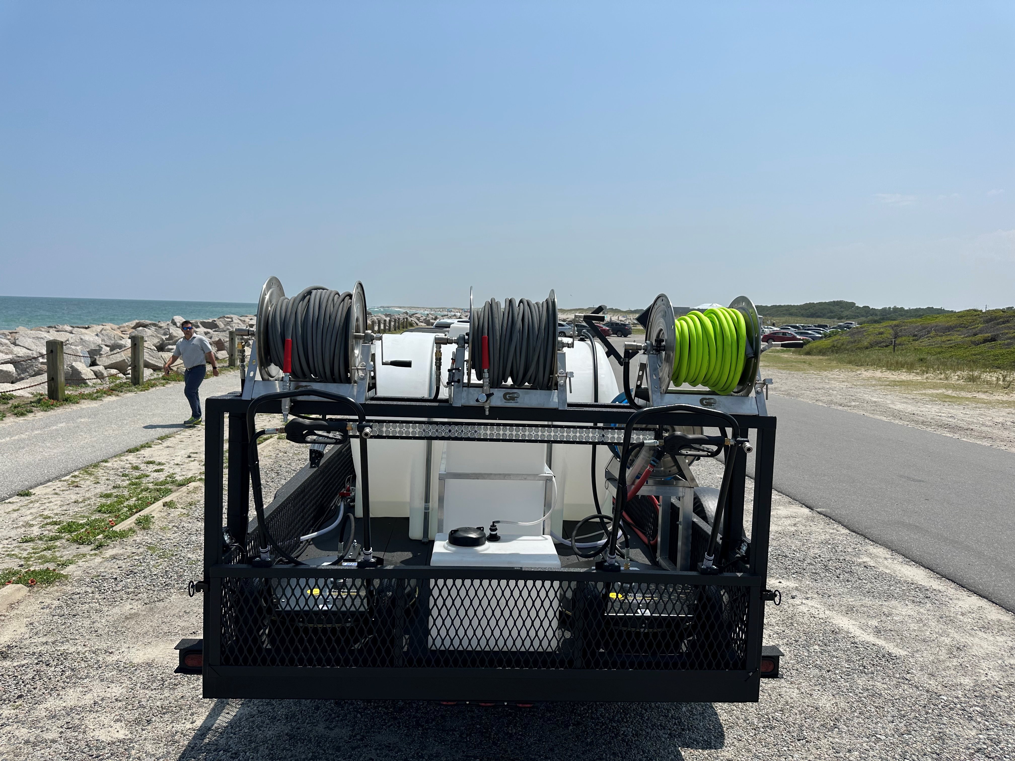 The Beast Trailer - Mud Dog Pressure Washing Trailers