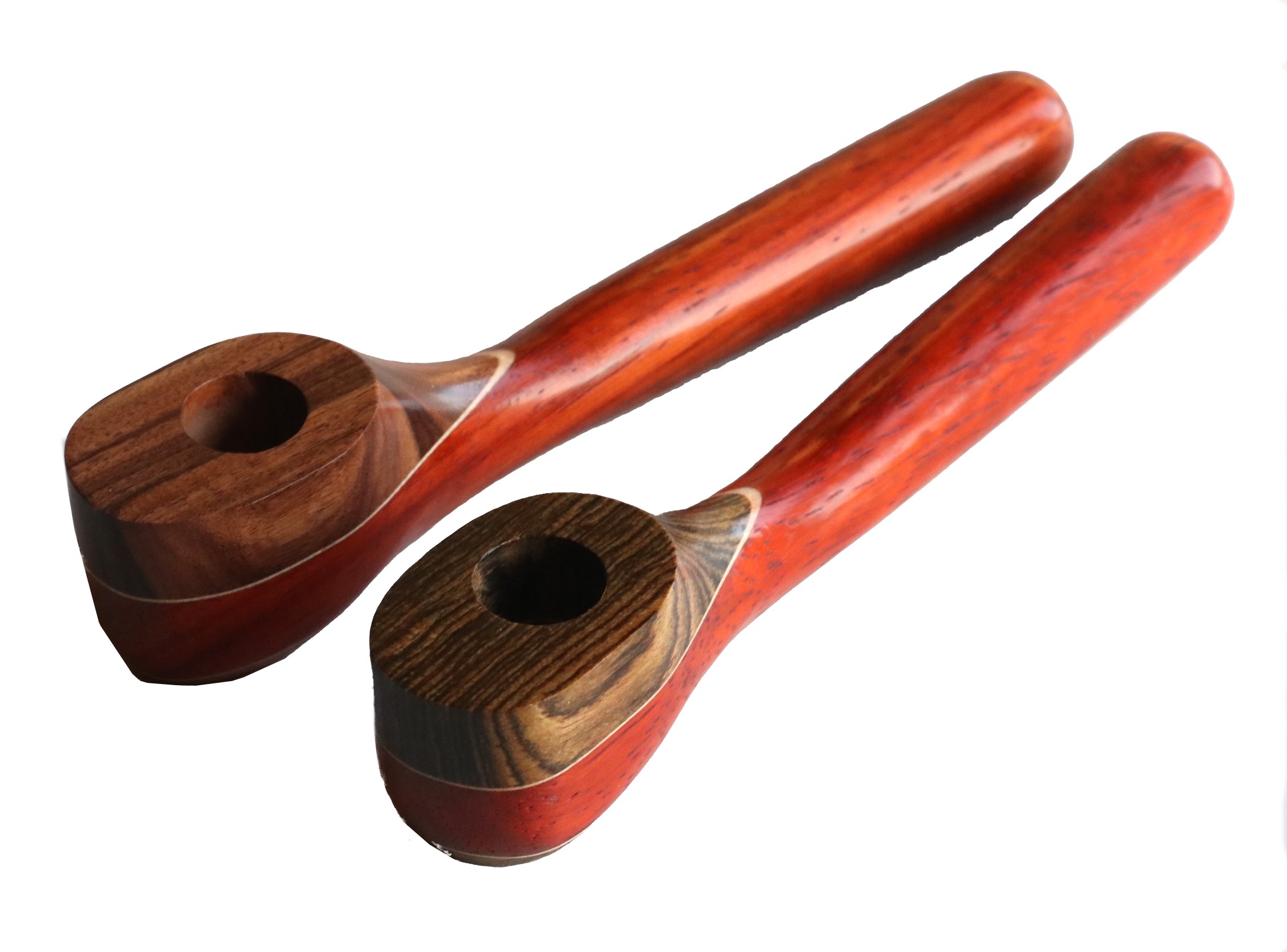 6" Exotic Wood Pipe-Woodworks-Handcrafted American Pipe