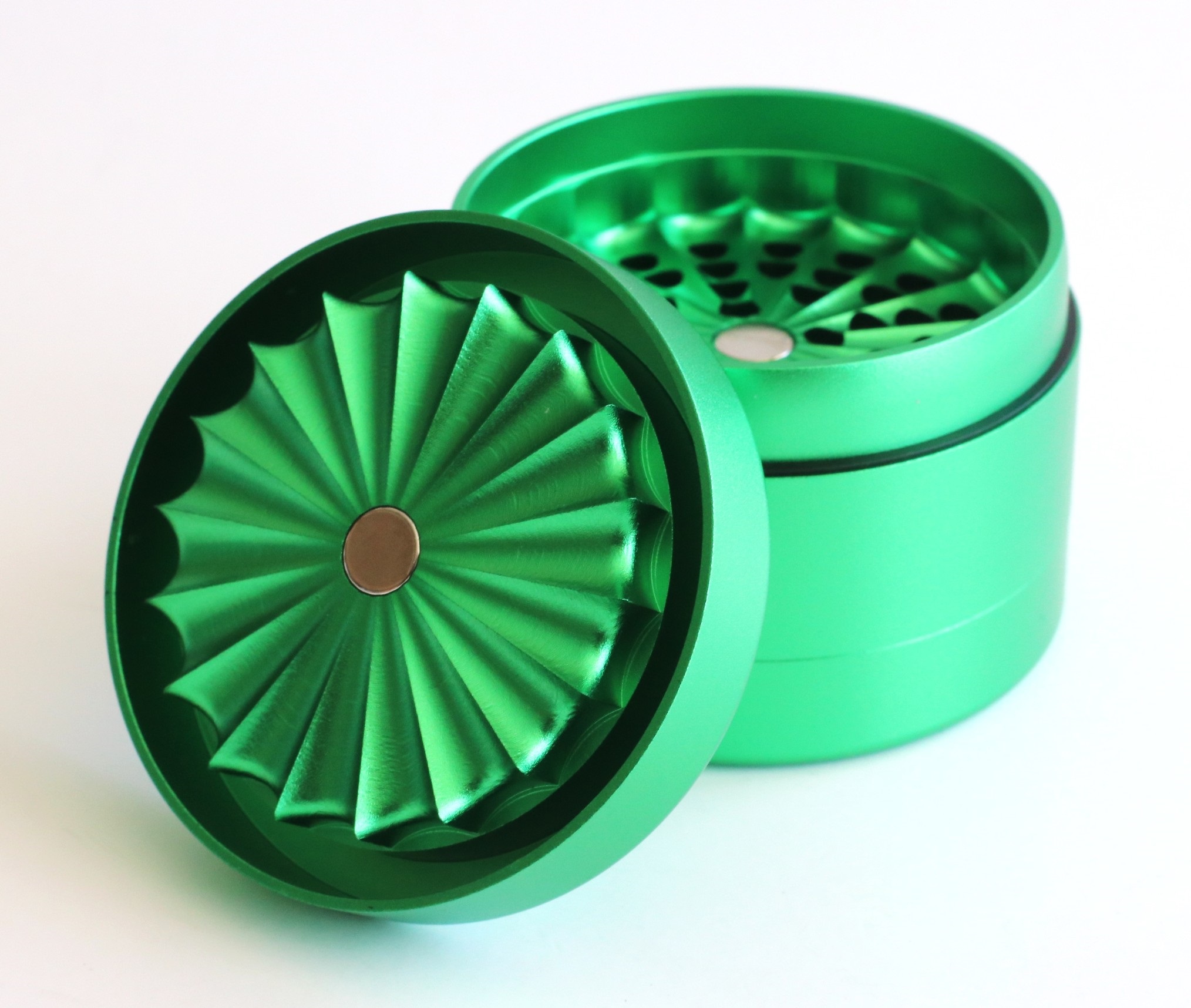 60mm PRO 420 Apollo Grinder-State of the Art Herb Crusher-Green