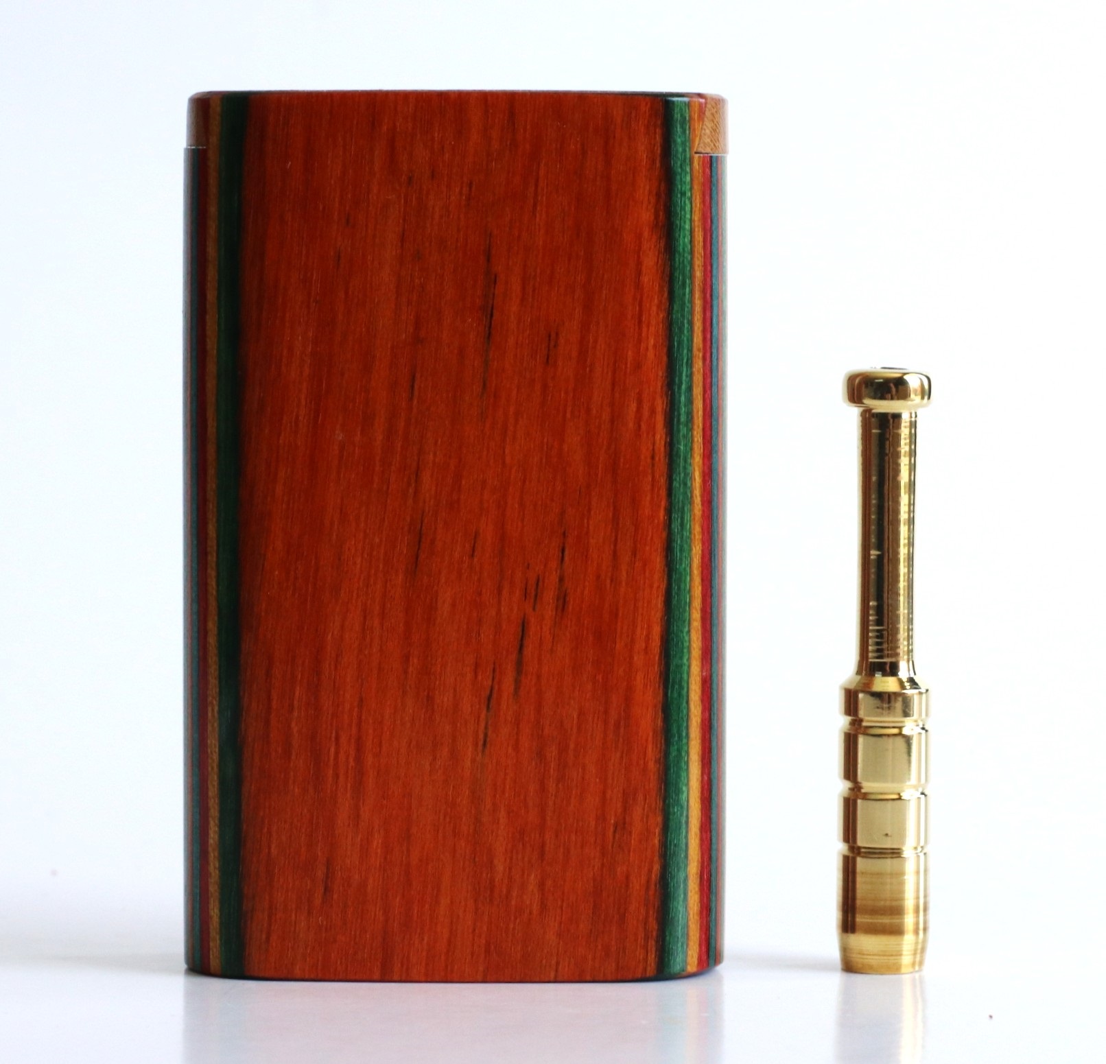 3" Diamond Wood Dugout & One Hitter Pipe