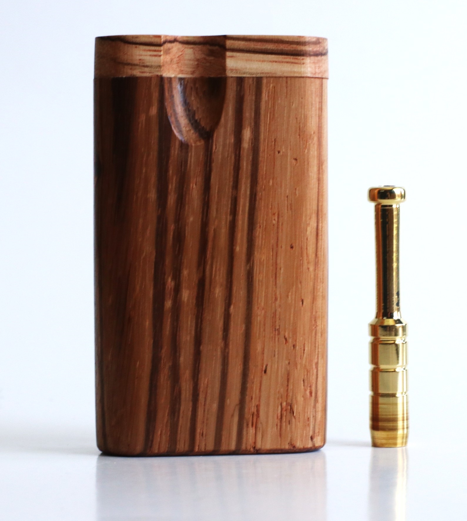One of a Kind Bocote Wood Dugout & One Hitter