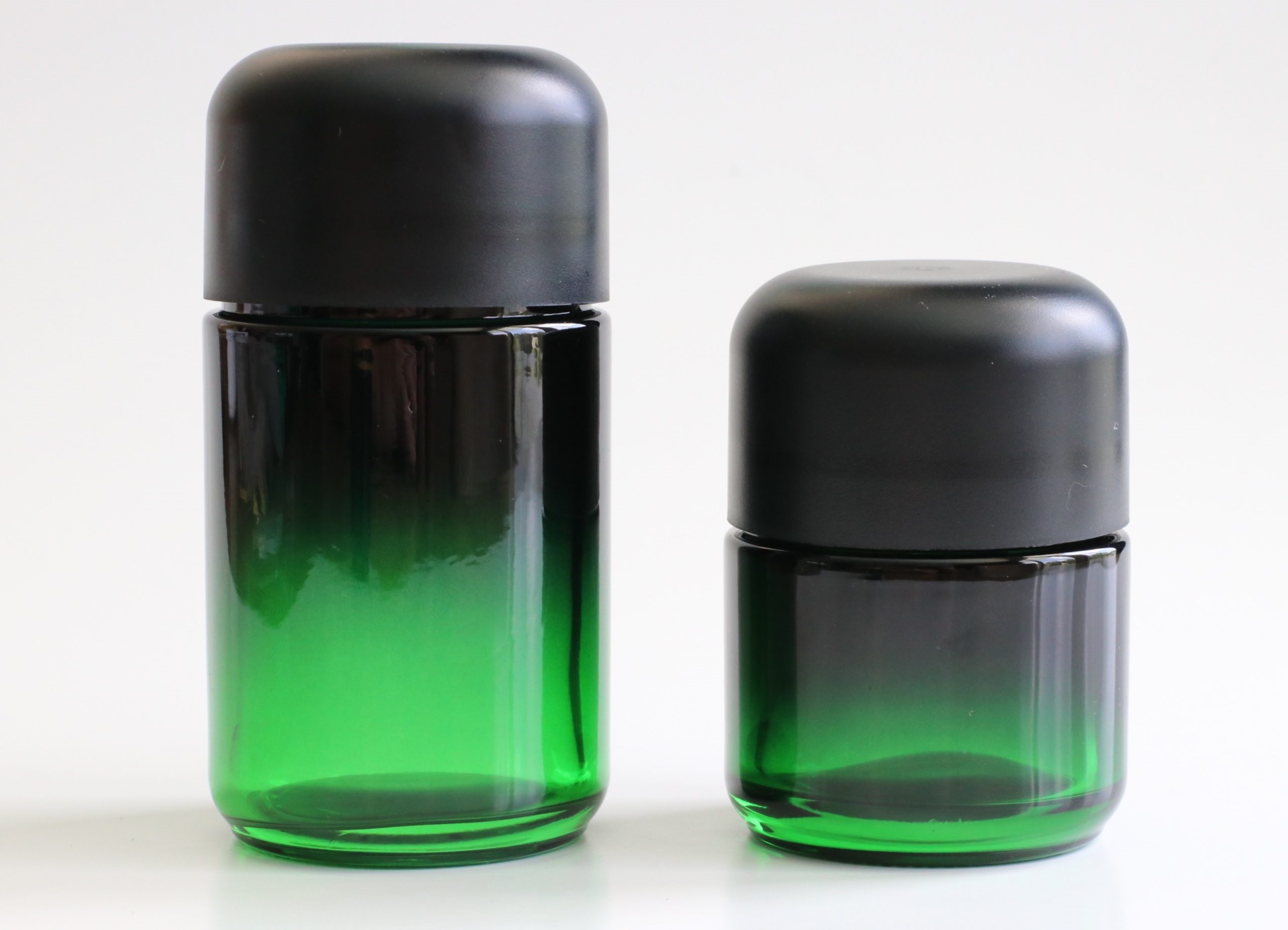 Glass Stash Jars- Strong Glass-Smell Proof-Child Proof Lid-Store your Herbs in Style