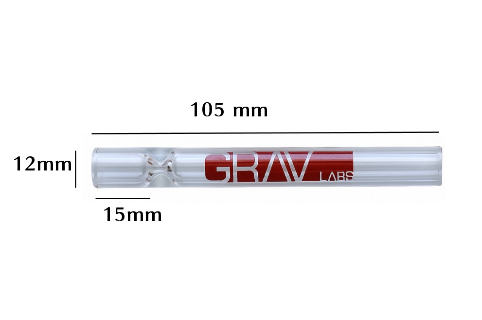 4" GRAV Glass One Hitters- Multiple colors- Solid Multi Hitter Pipe