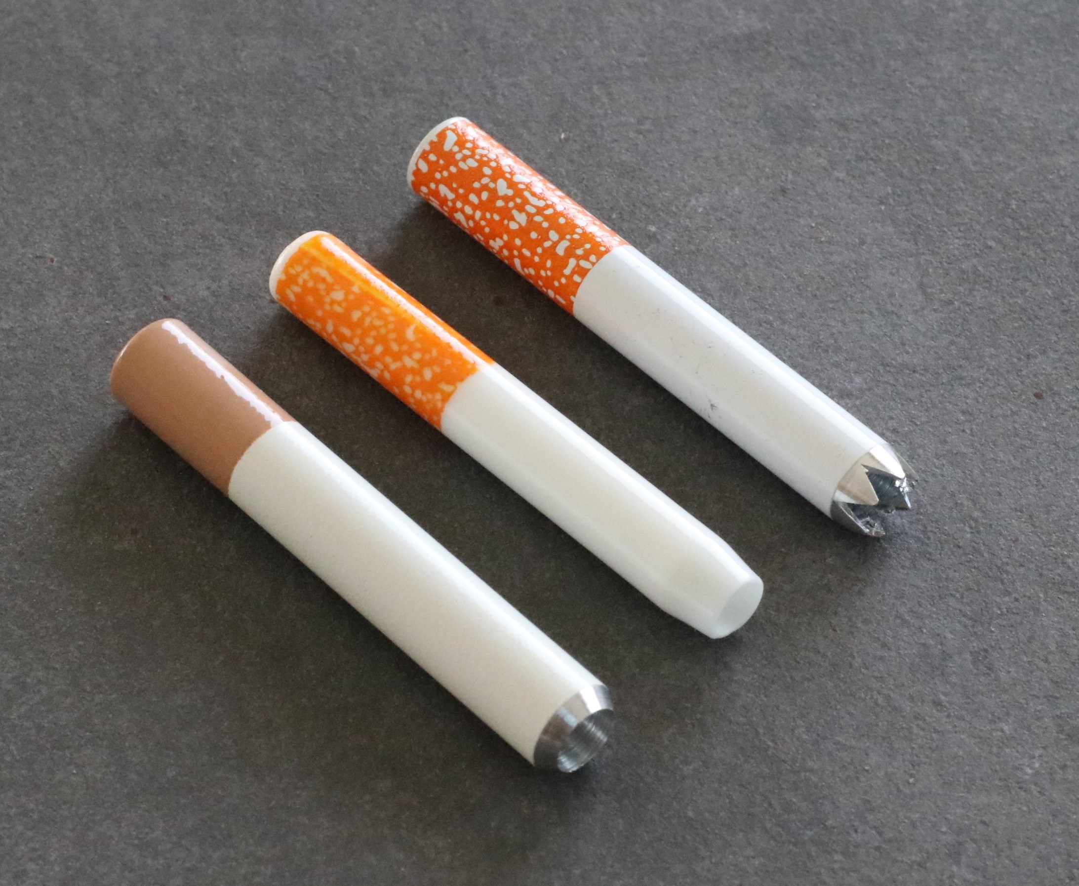 2" & 3" One Hitter Gift Pack- Ceramic, Grinder Tip and Metal One Hitters