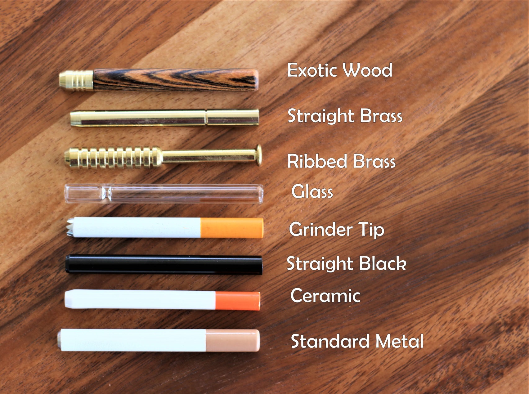 3" & 4" Mahogany Dugouts- Swivel Lid- One Hitter Pipe included