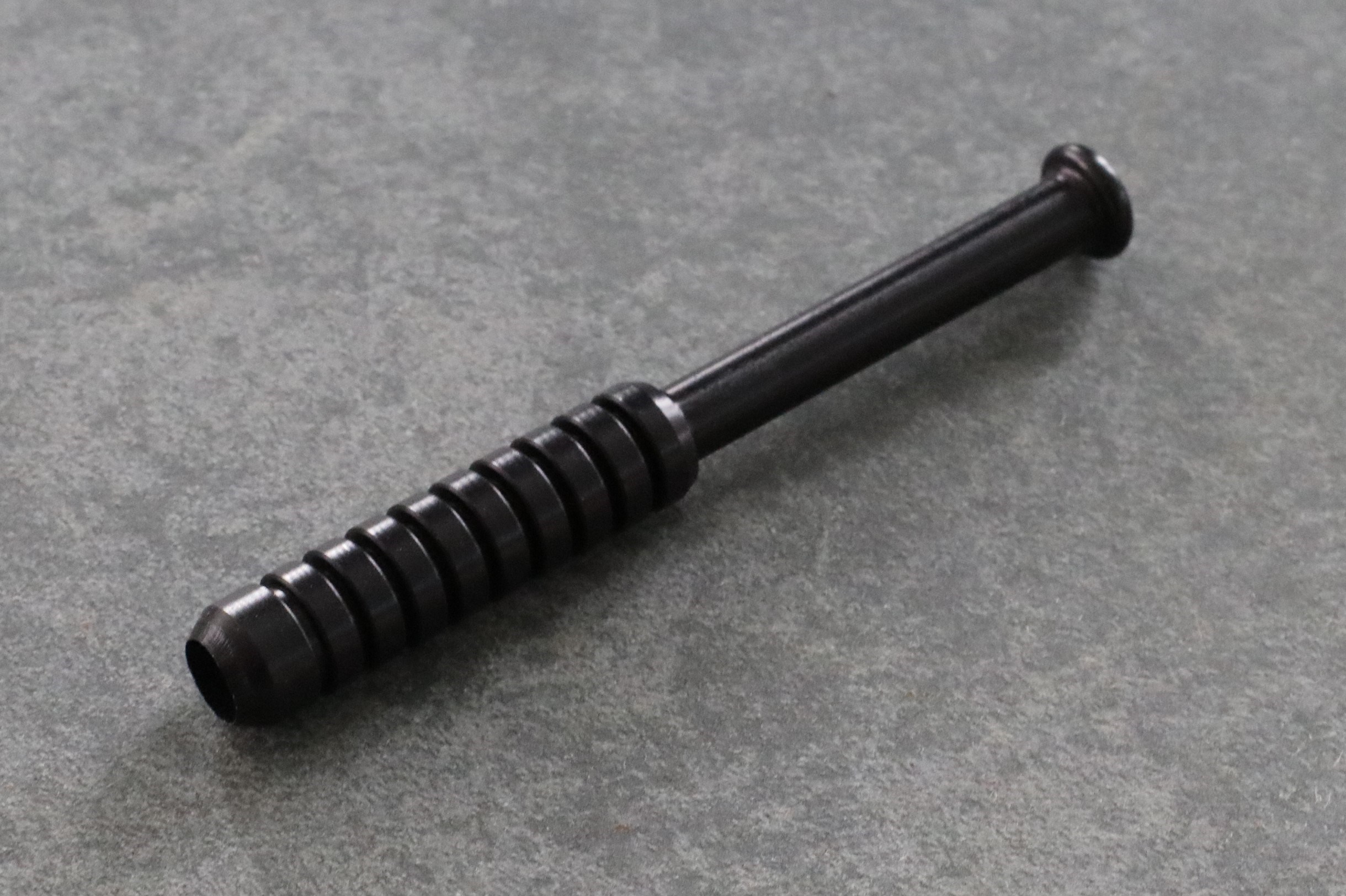 3" Black One Hitter Pipes- Classy Black Pipes for 4" dugouts - 3' Black One Hitter Pipes- Classy Black Pipes for 4' dugouts