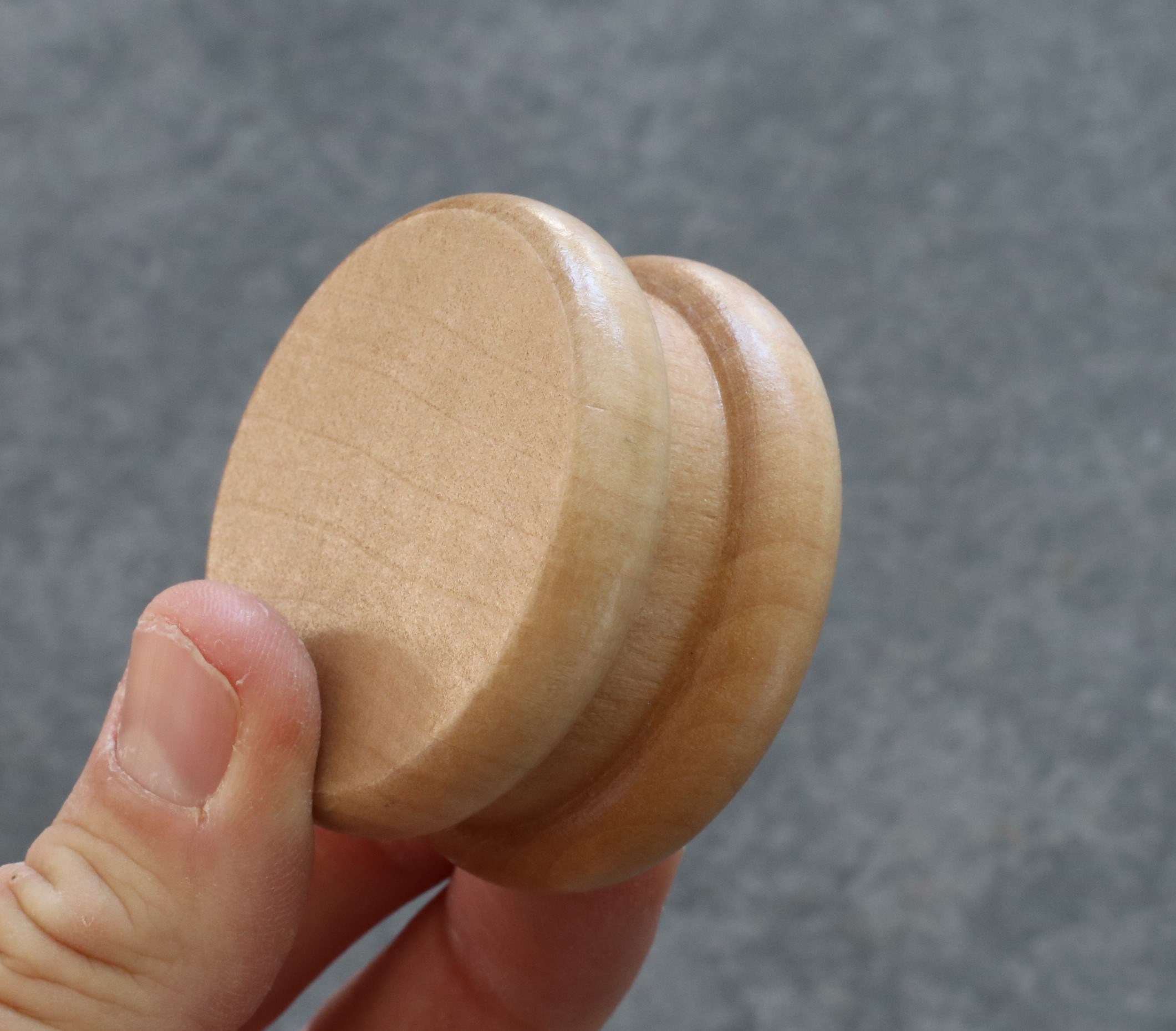 2" Wood Herb Grinder-2-piece Magnetic Lid - IMG_7021