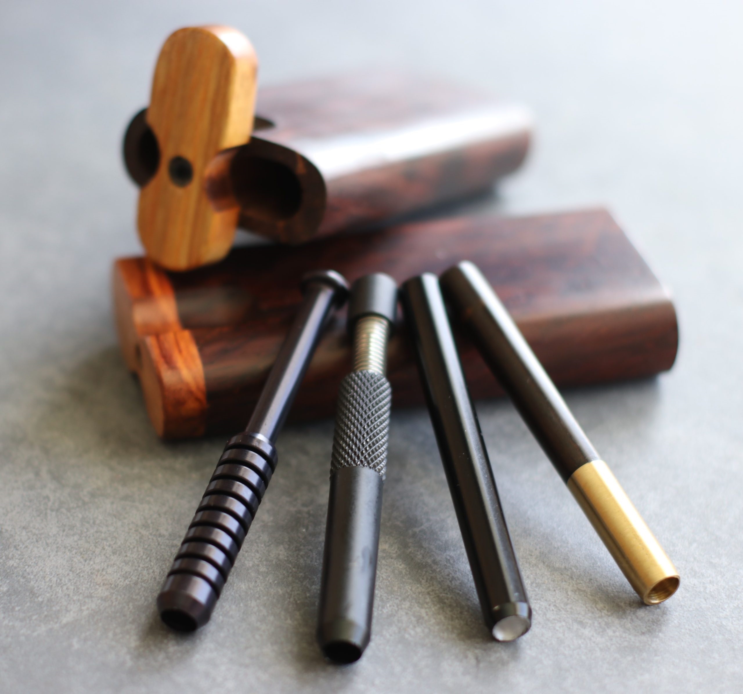 3" Black One Hitter Pipes- Classy Black Pipes for 4" dugouts