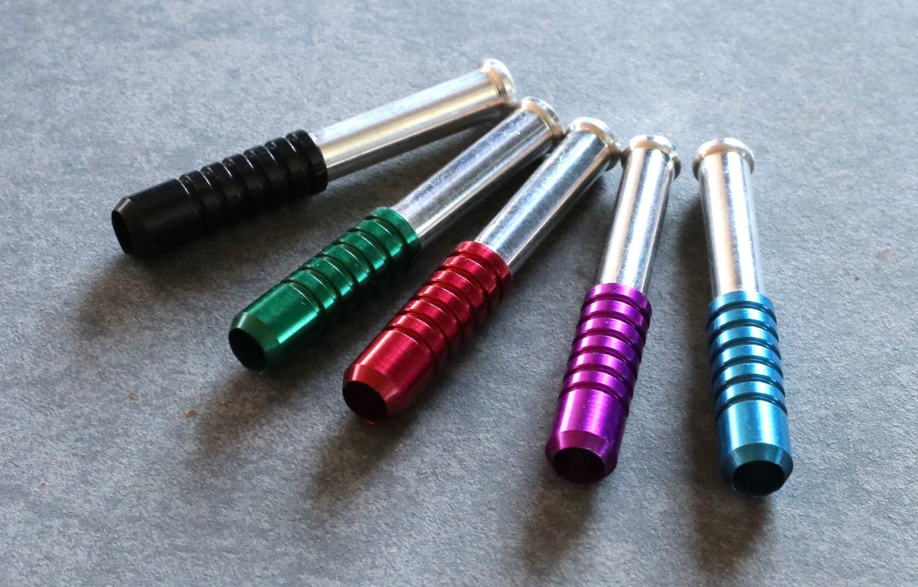 2" Ribbed Metal One Hitters-Self Eject-Designed for 3" Dugouts