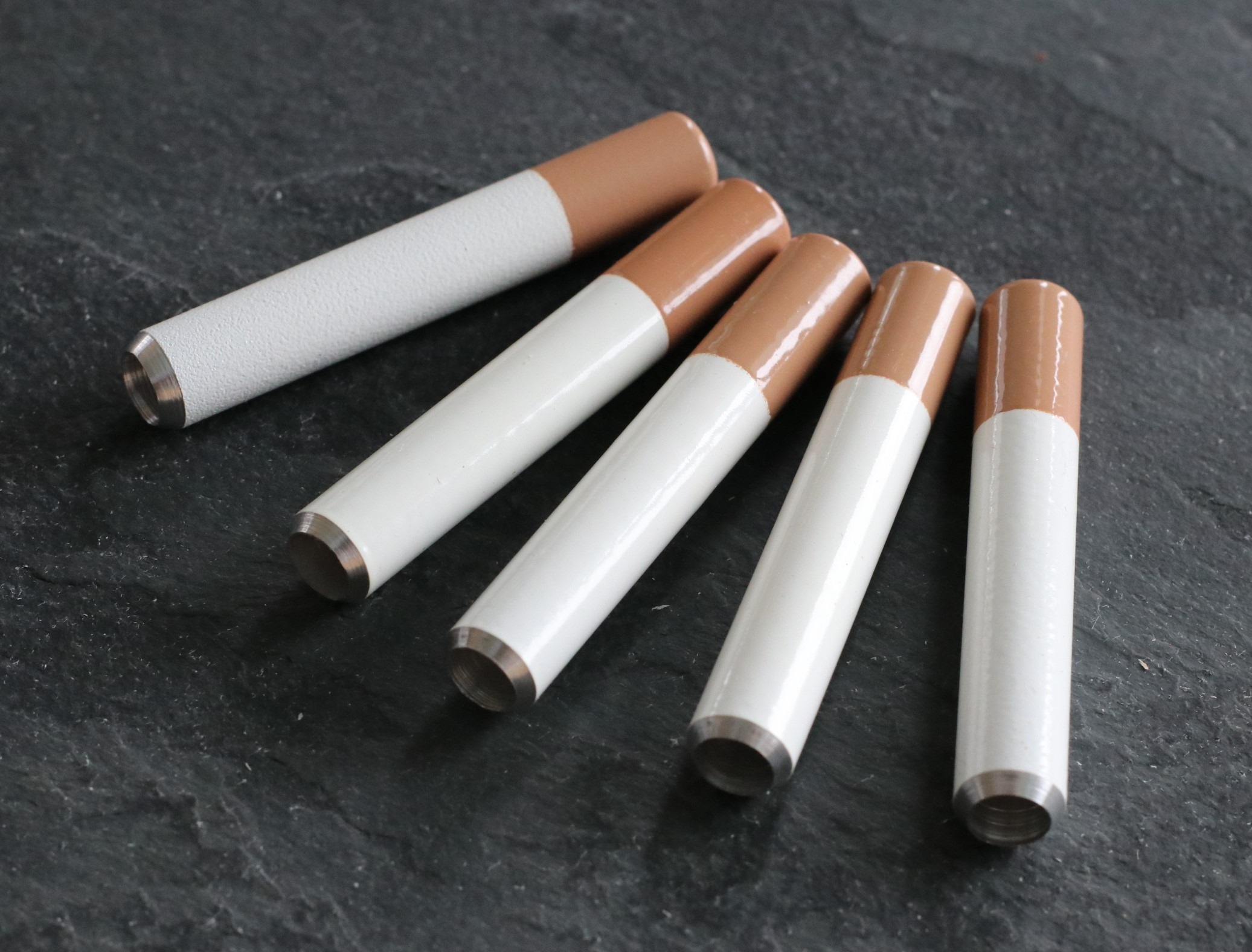 2" Metal Cigarette Style One Hitter Pipes-LOT OF 100-Wholesale Prices-Limited Quantity - 2' Metal One Hitter Pipes