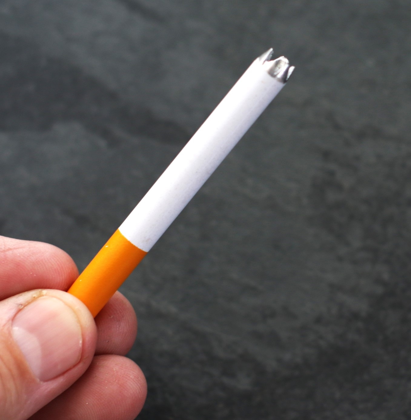 2" Grinder Tip One Hitter Pipe-Designed for 3" dugouts-Metal Smoking Pipe - Grinder Tip One Hitter Pipe