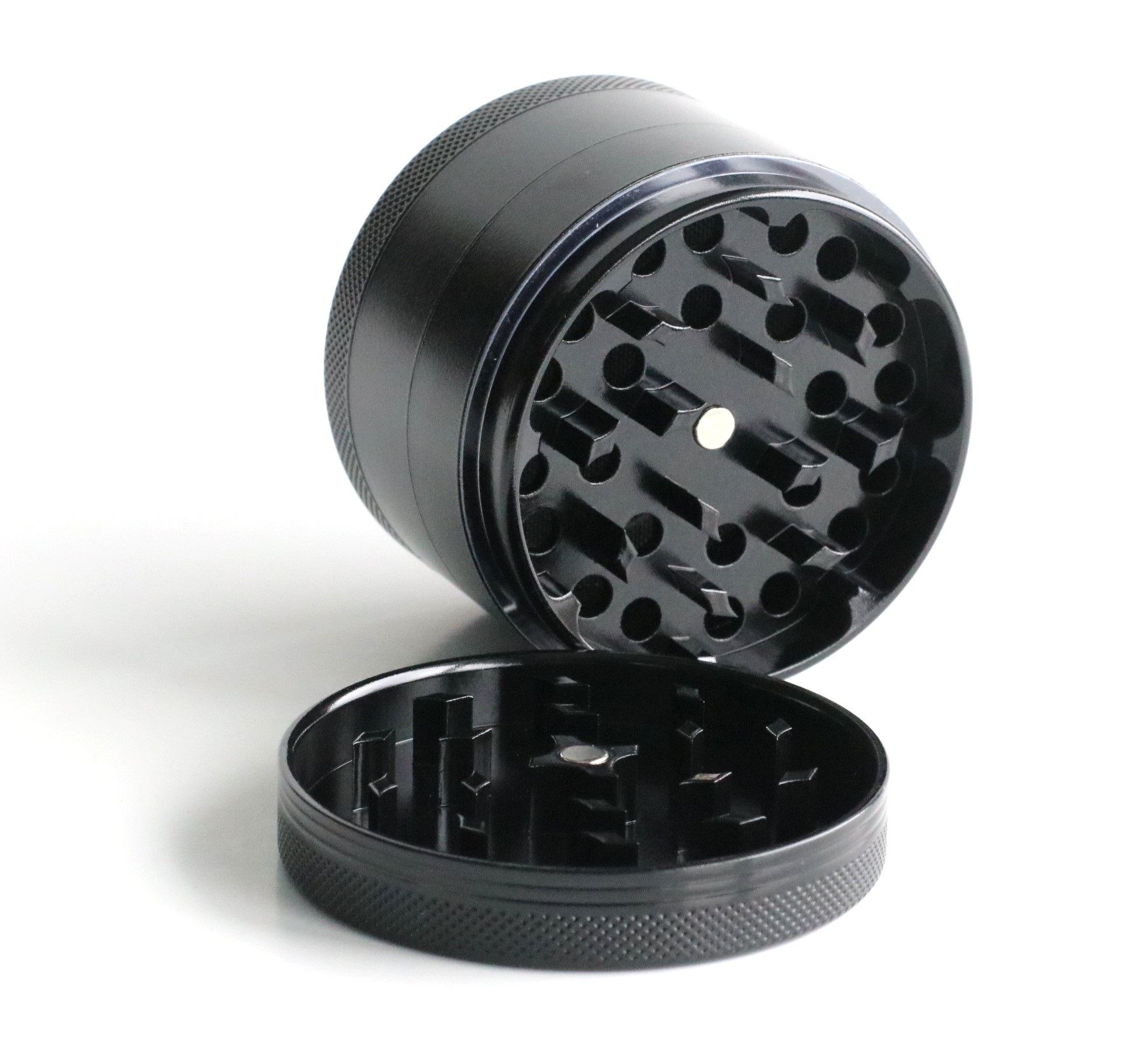PRO 420 Ceramic Herb Grinder- 63mm Diameter-4 Piece Professional Herb & Marijuana Grinder - PRO 420 Herb Grinder