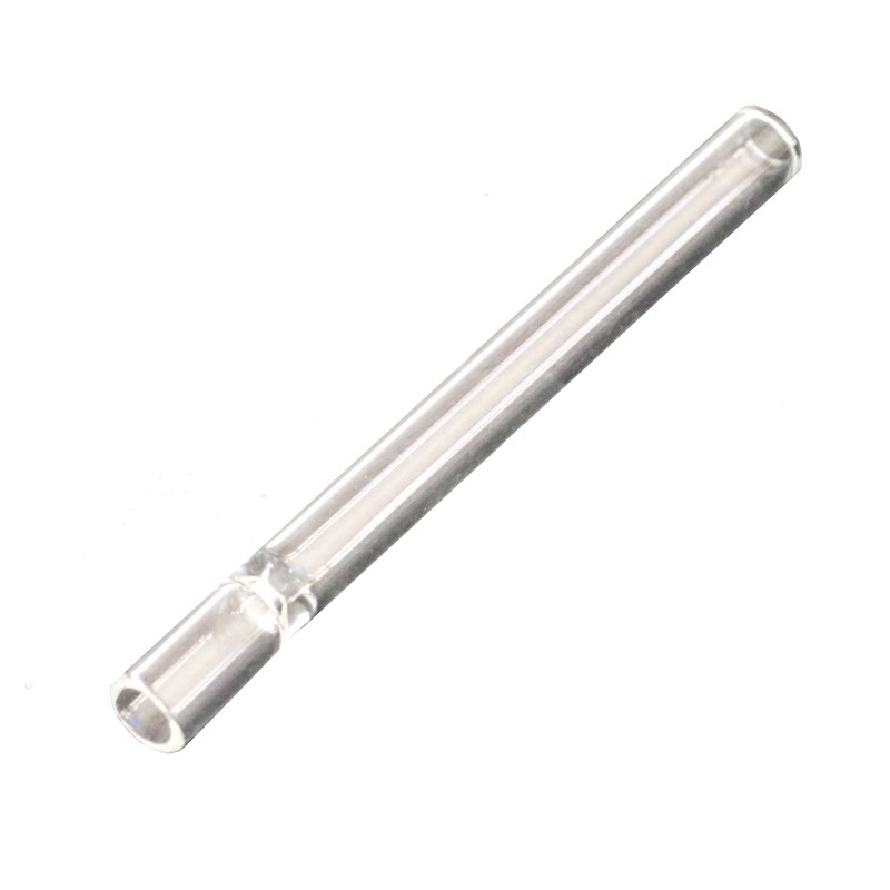 3" Glass One Hitter Pipe-7mm Diameter-Skinny Micro Dose Hitters - Glass Pipe