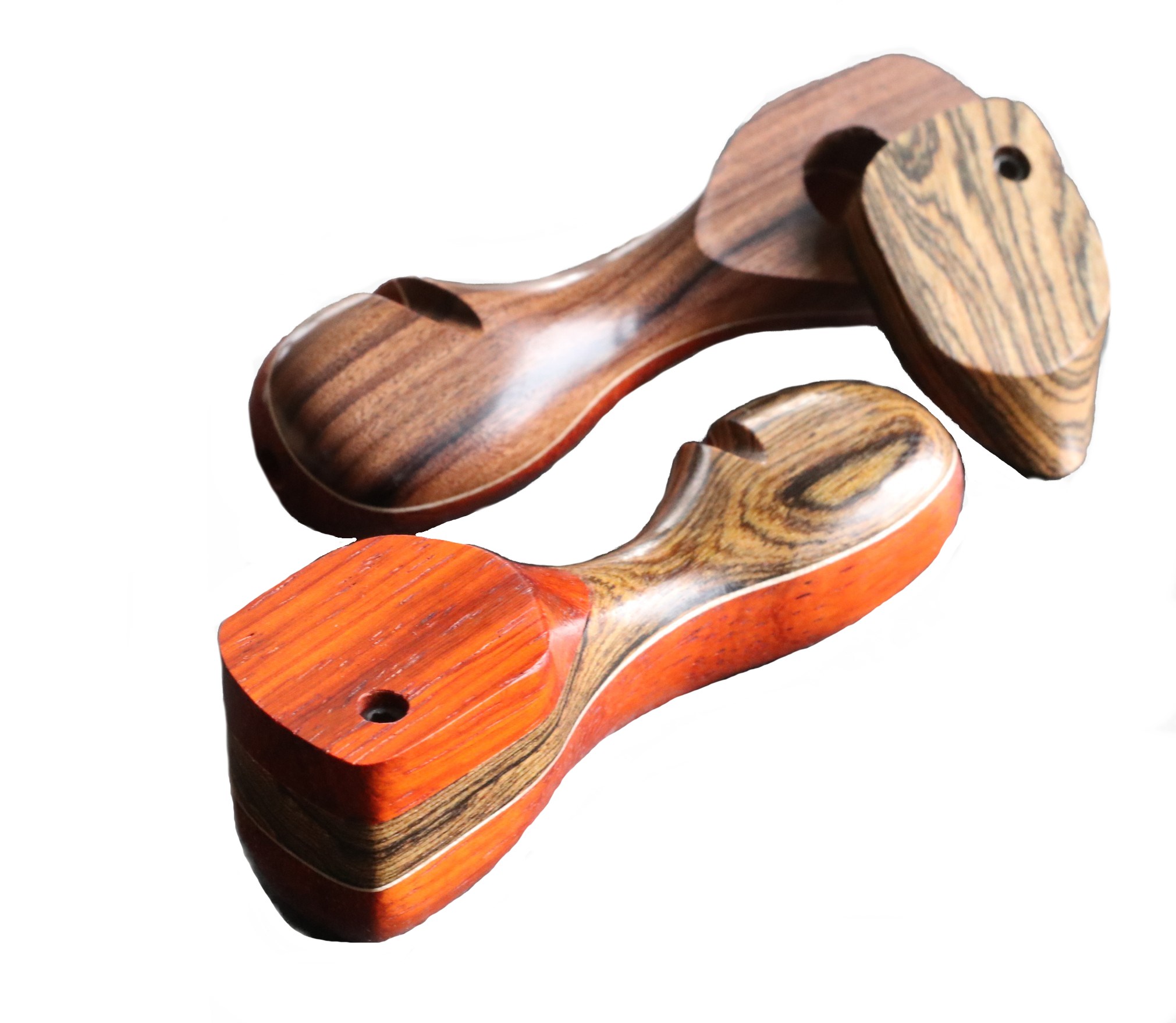 Exotic Wood Swivel Lid Pipe-TP43L-4"-American Handcrafted Smoking Pipe - Swivel Lid Smoking Pipe
