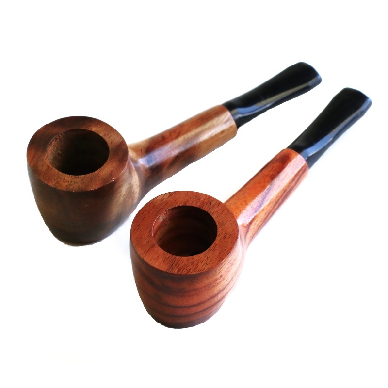 3.5" Exotic Wood Pipe- L20 CHICO-Classic Wood Pipe- Perfect Gift for Smokers - Exotic Wood Smoking Pipe