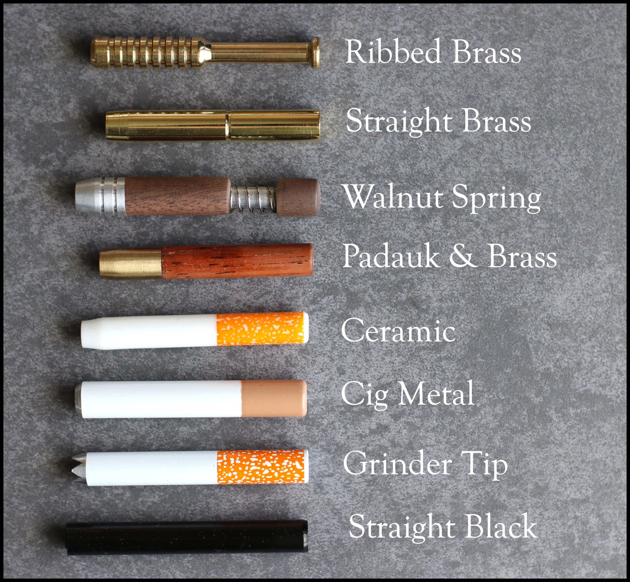 3rd Grain Swivel Lid Dugout & One hitter pipes-American Crafted Stash Box-Walnut/Wenge Mix