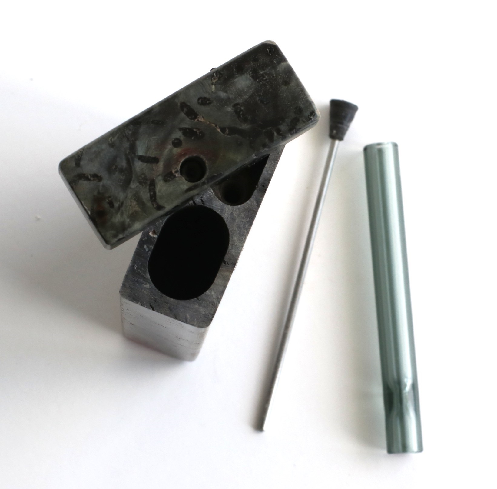 Galaxy Burl Futo Stash Box- Out of this World Wood Dugout- 4" Burled Wood- Best Quality