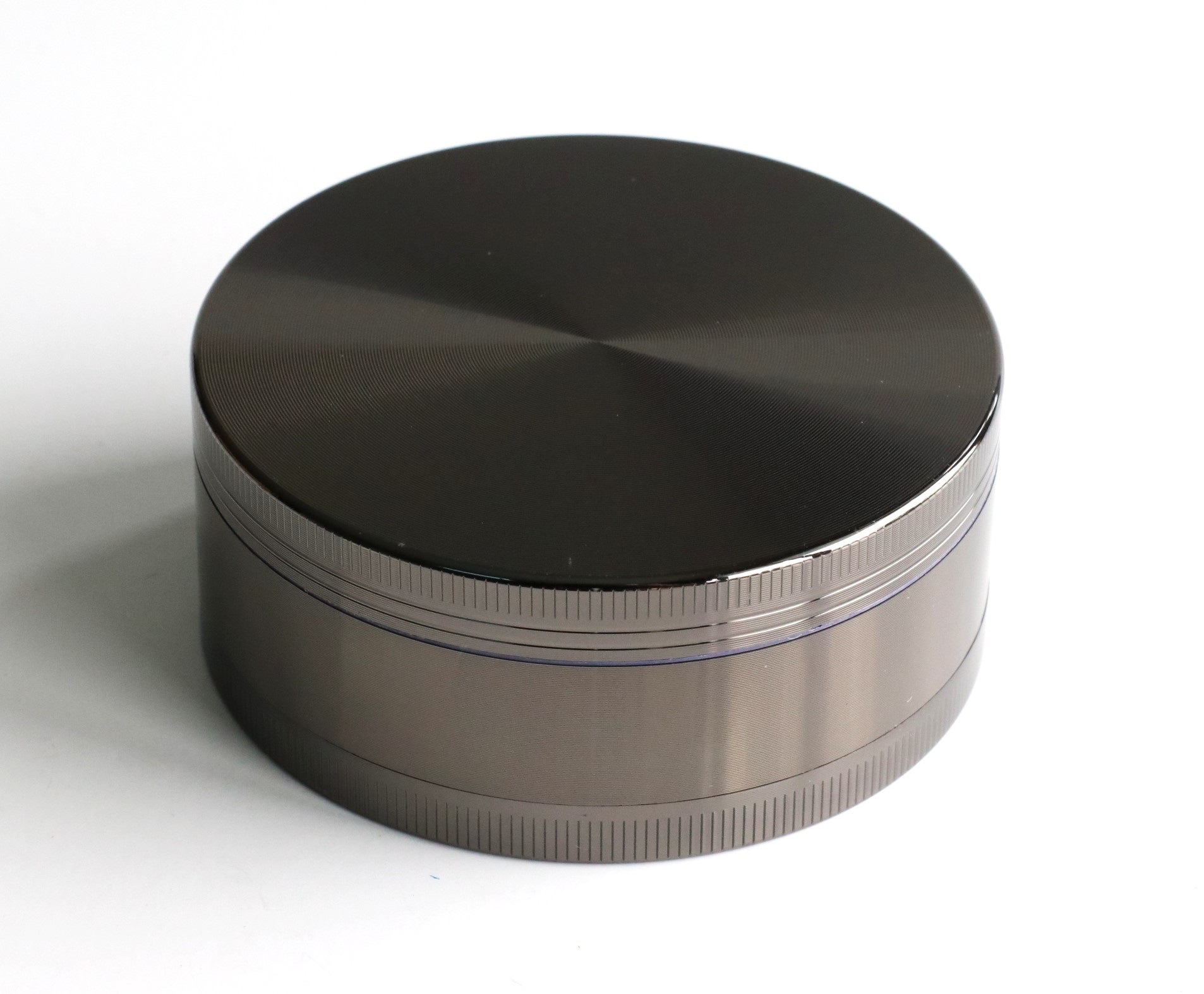 3" Professional Grade Herb Grinder- 3pc magnetic lid with screen- Top Quality-Gun Metal Gray - PRO 420 Herb Grinder