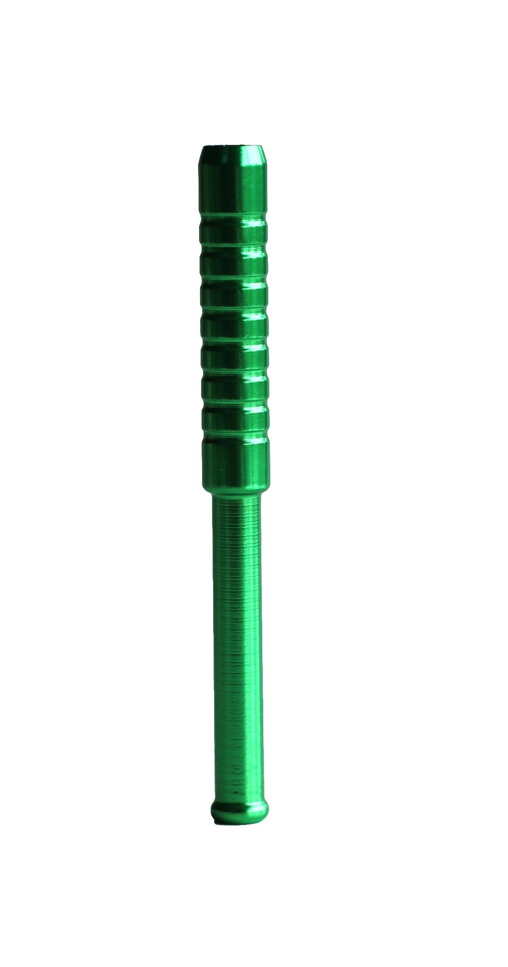3" Green Ribbed Metal Pipe-Designed for 4" Dugouts-Universal Fit - Ribbed Metal Pipe