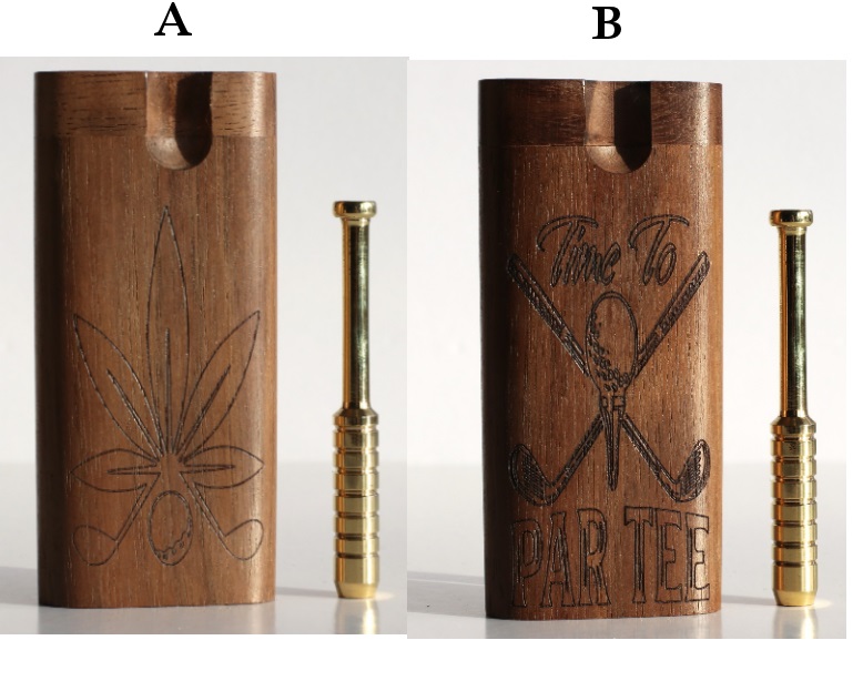 Golf Dugouts & One Hitters-Golf Themed Laser Engraved Stash Boxes - Golf Dugout by Better Life