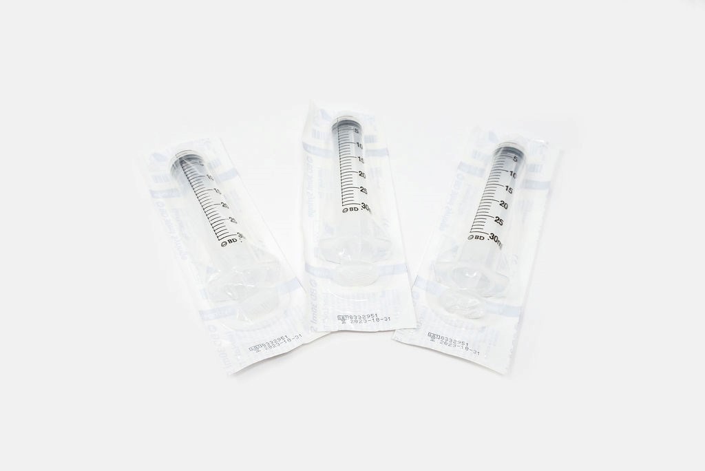 Sterile 30mL Syringe, 3/PK