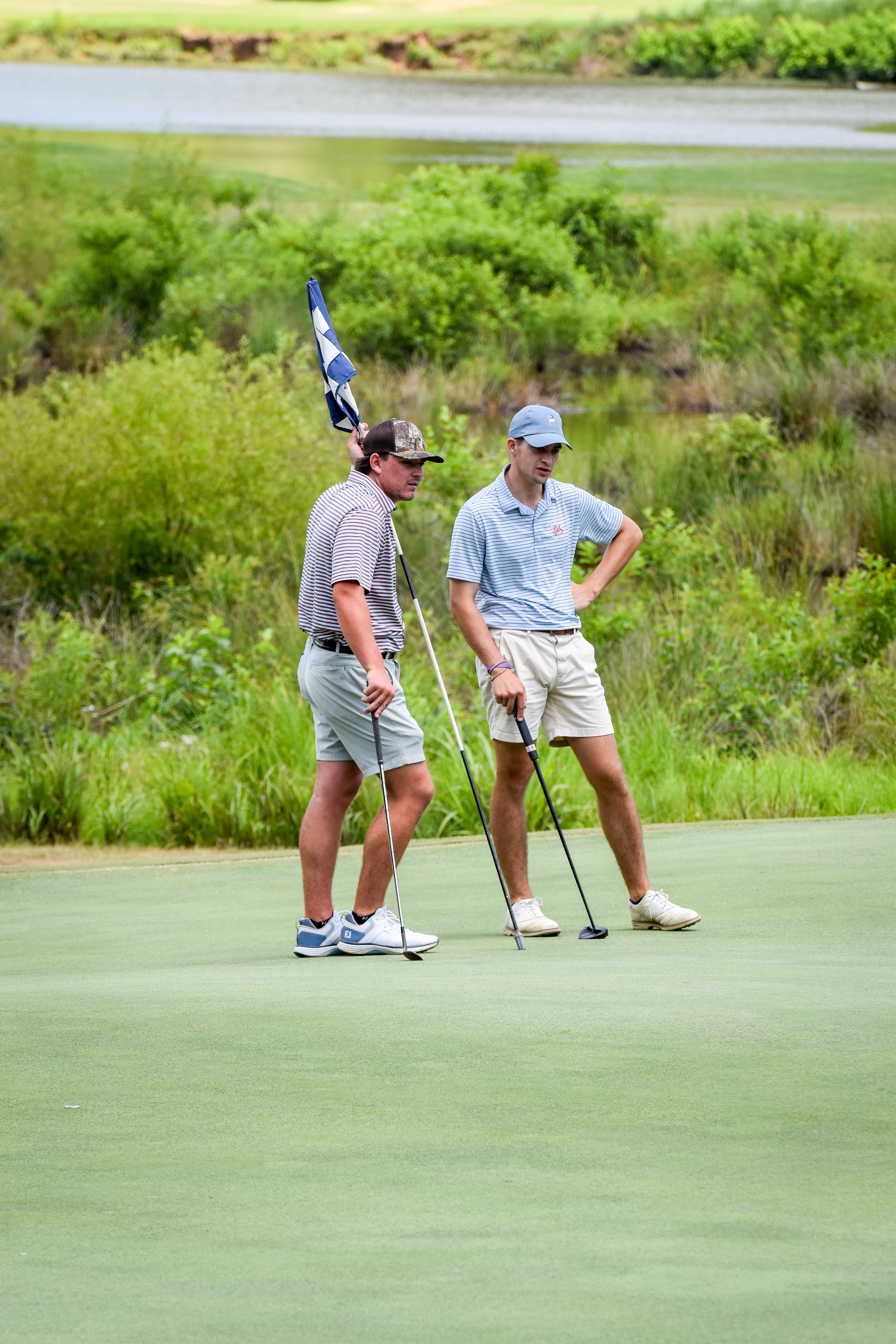 SCGA Four-Ball Round One Leaders: Harrison James and Chase Cline
