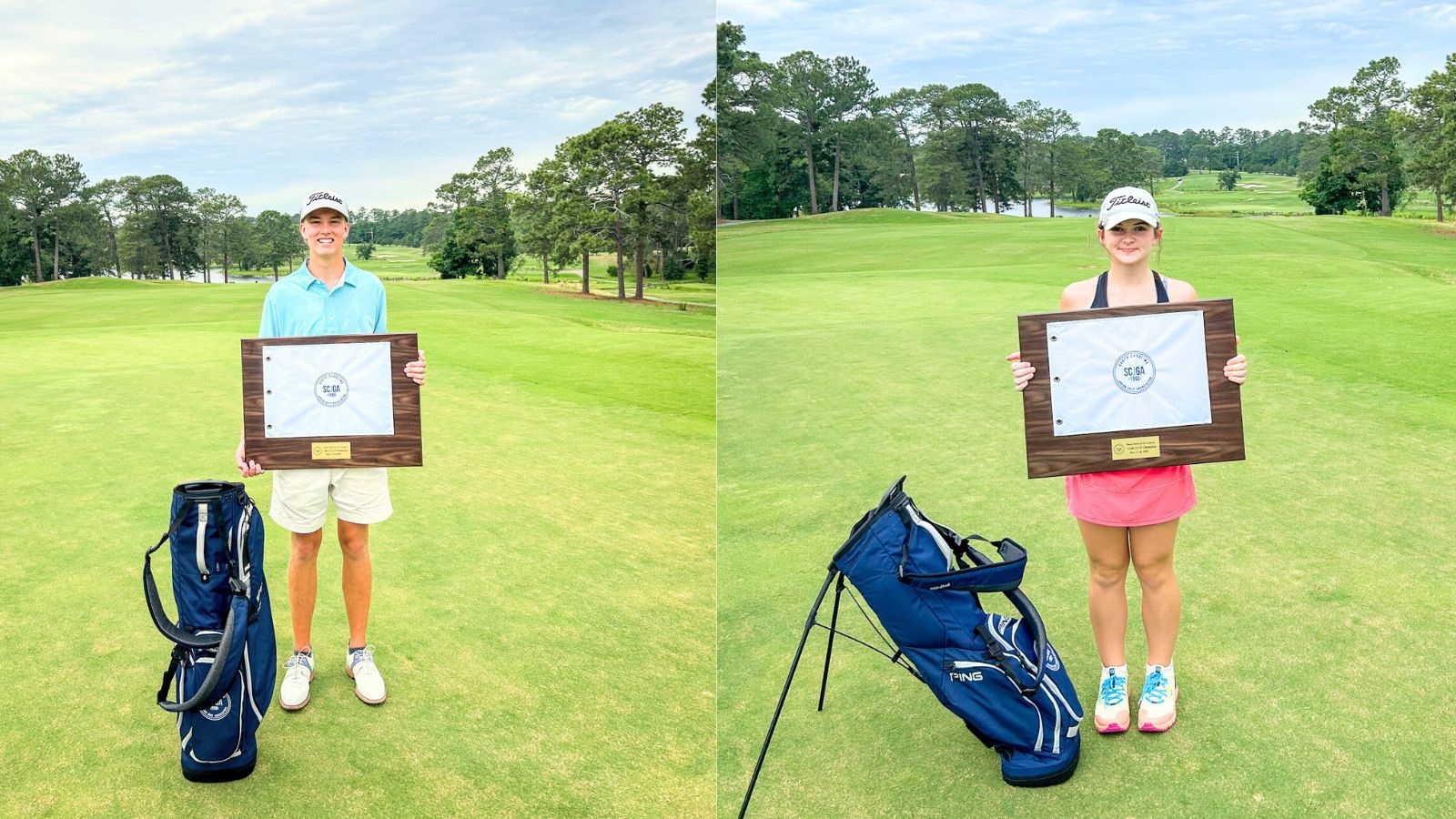 Player Series at Fort Jackson Champions: Ryder Seppala, Annabel Carman