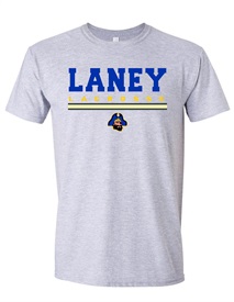 Laney Lacrosse Sport Grey Soft Style Cotton T-shirt - Order due Monday, March 11, 2024