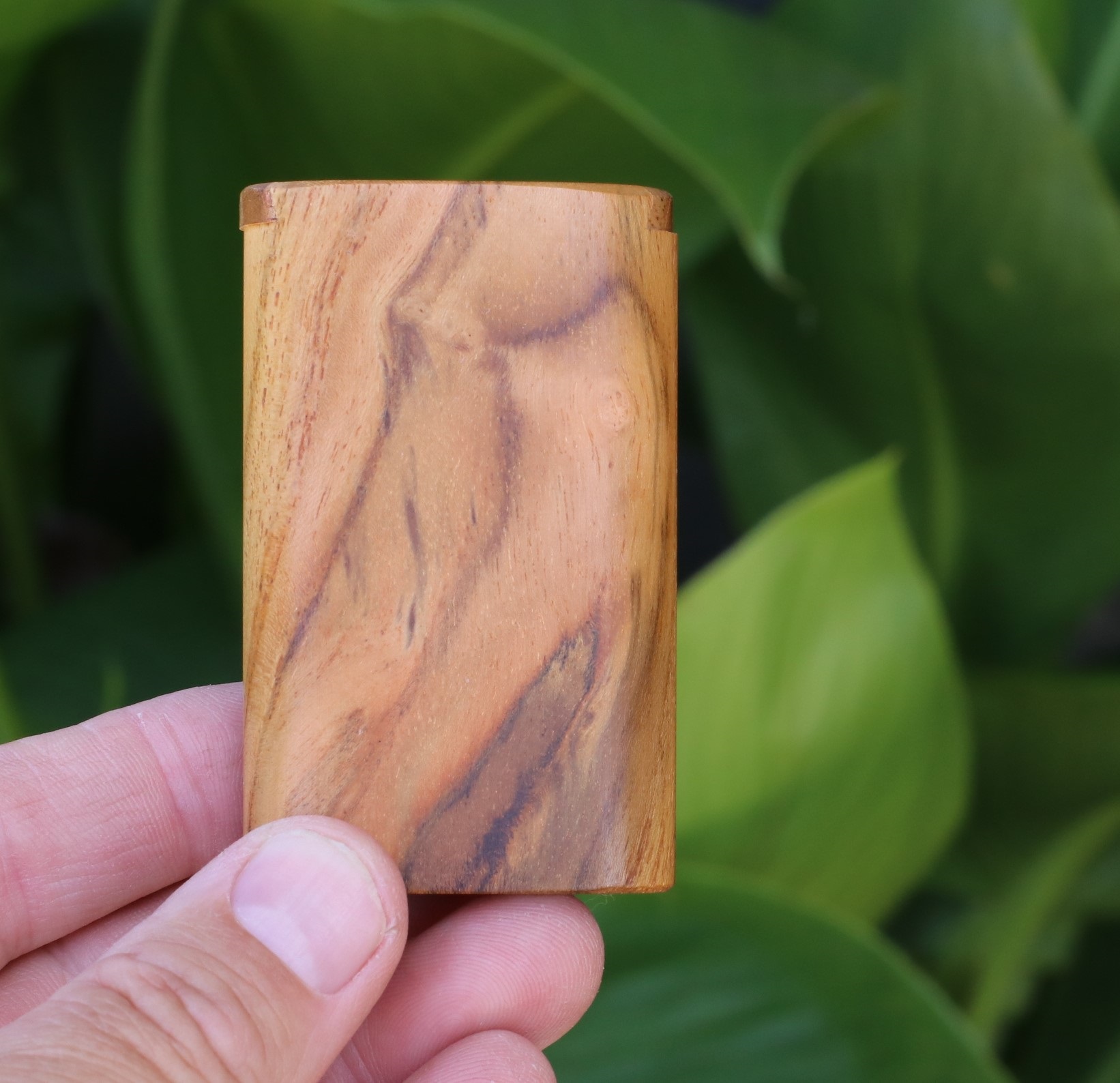 One of a Kind Teak Wood Dugout & One Hitter