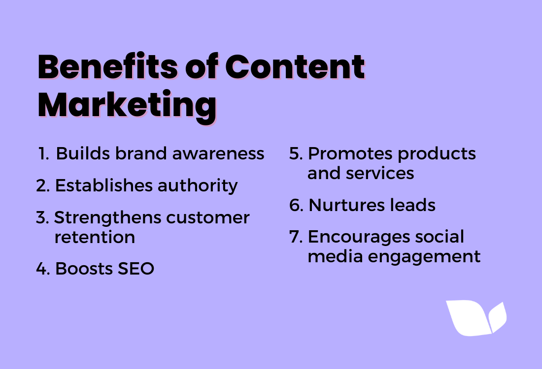 Benefits of Content Marketing